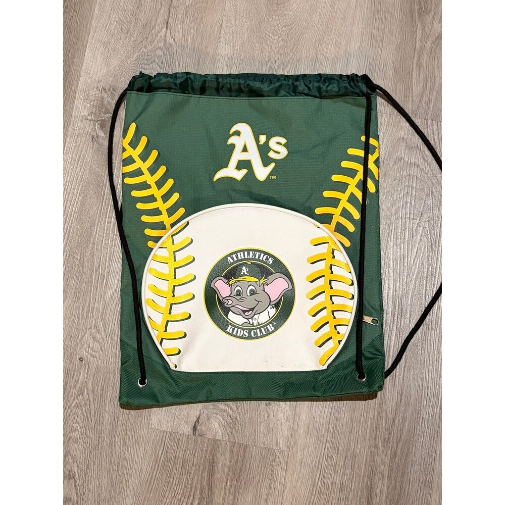 2019 Oakland A's Athletics Kids Club Drawstring Backpack‎